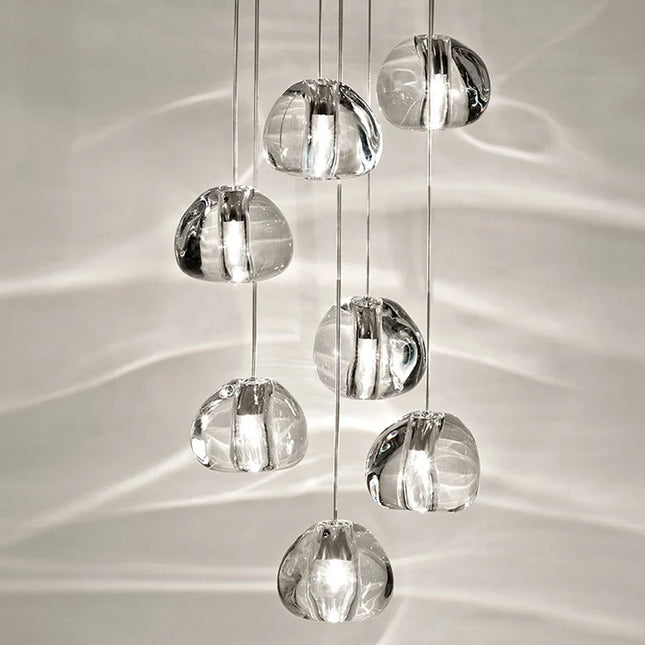 Suspension élégante en cristal pour éclairage moderne — LZ4X9P