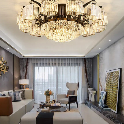 lustre rond à led intensité variable luxe 2022