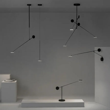 Lustre LED nordique décoratif pour restaurant ou bureau — LZ4X9T