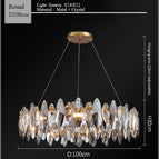 Diamètre100cm / Blanc chaud 3000k