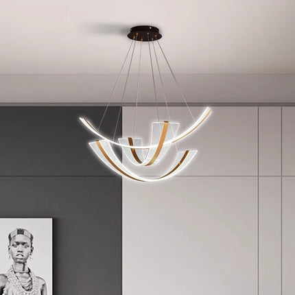 Lustre LED décoratif pour salle à manger moderne — LZ4X9T1
