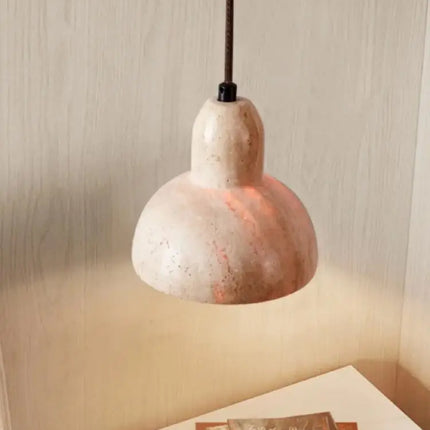 Suspension créative en pierre style wabi sabi pour restaurant et séjour — LZ4X9M2