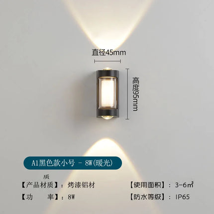 Applique murale LED étanche pour extérieur, jardin et couloir — LZ4X9M2