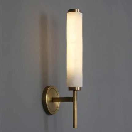 Applique murale en cuivre et marbre naturel au design moderne et élégant — LZ4X9T2