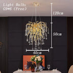 Rond 45cm / Lumières blanches froides