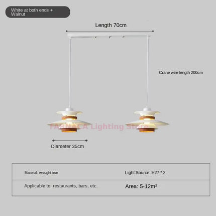 lustre design nordique créatif style japonais pour bar et salon