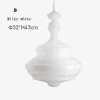 B Verre blanc lait / 100-220v