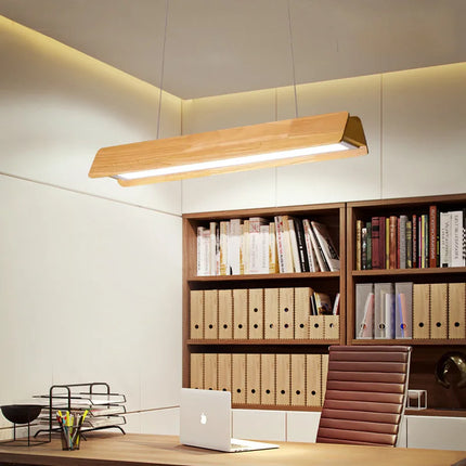 Lustre de bureau nordique à bande longue ronde — LZ4M9T2