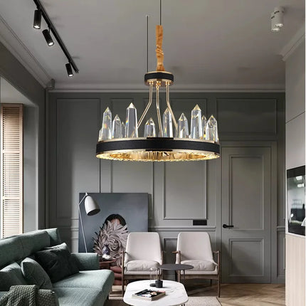 Suspension en cristal transparent pour décoration moderne — LZ4X9P