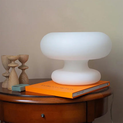 Lampe de chevet circulaire en verre au design tendance — LZ4P9XQ