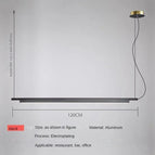 Noir-120cm / Blanc froid