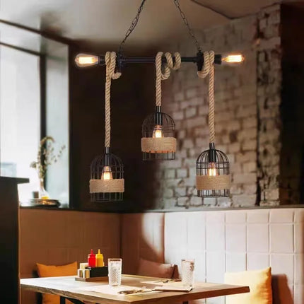 Suspension décorative en corde de chanvre pour intérieur — LZ4P9XQ