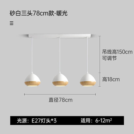 Lustre décoratif en fer style nordique japonais Wabi-Sabi — LZ4T9XQ