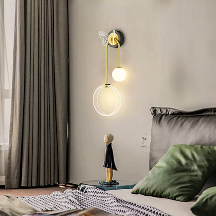 Applique murale LED design nordique pour éclairage intérieur créatif — LZ4X9P2