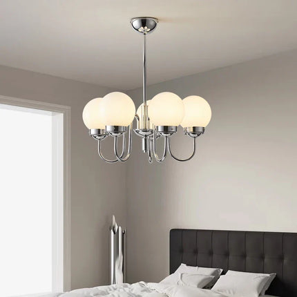 Suspension minimaliste en verre et fer pour intérieur moderne — LZ4P9XQ