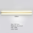 120cm-Or / Lumière blanche