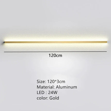 applique murale led cuboïde minimaliste en aluminium avec télécommande gradation