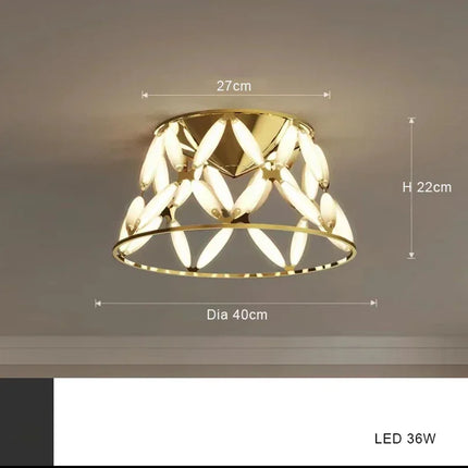 Lustre LED créatif style nordique pour décoration intérieure — LZ4X9P