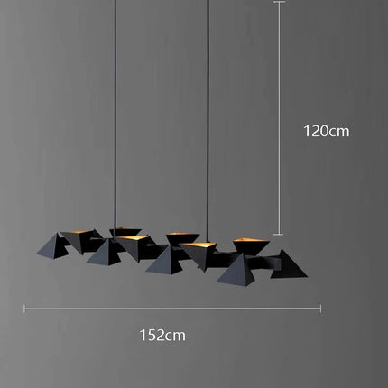 Lustre suspendu moderne LED pour éclairage intérieur salon et salle à manger — LZ4X9T2
