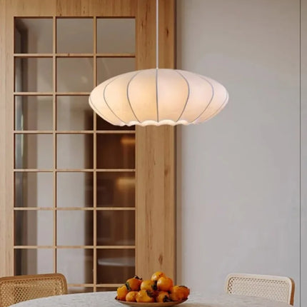 Suspension en soie au design wabi sabi nordique pour intérieur — LZ4X9M