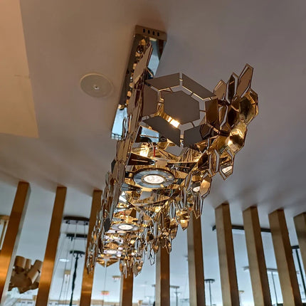Lustre suspension minimaliste haut de gamme pour salle à manger — LZ4X9P