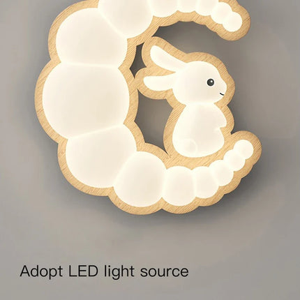 Lustre LED intelligent avec télécommande pour décoration moderne — LZ4X9P