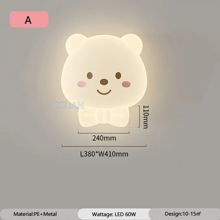 Plafonnier décoratif bonnet de nuit pour chambre d’enfant — LZ4XQ9