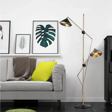 Lampadaire moderne design avec haut-parleur réglable luxe — LZ4X9P2