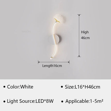 Applique murale LED au design moderne pour décoration intérieure élégante — LZ4P9XQ