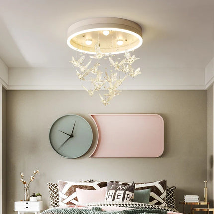 Lustre LED en cristal au design moderne, ambiance chaude et romantique — LZ4X9B2