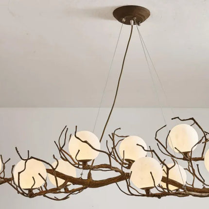 Lustre suspension style nordique rétro wabi-sabi pour restaurant et boutique — LZ4P9X