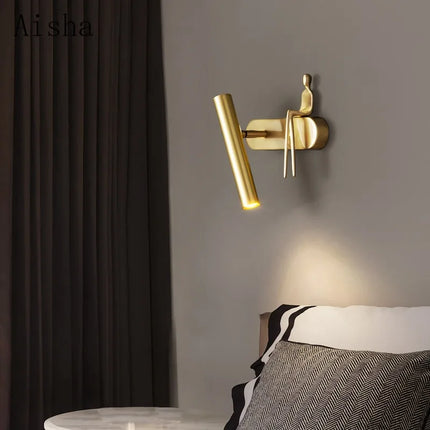 Applique murale LED au design minimaliste pour intérieur moderne et créatif — LZ4X9P2