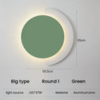 R1 vert grand / Blanc chaud (2700-3500K)