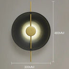 Noir / Dia300xH480mm / Frais Naturel Chaud | 10W