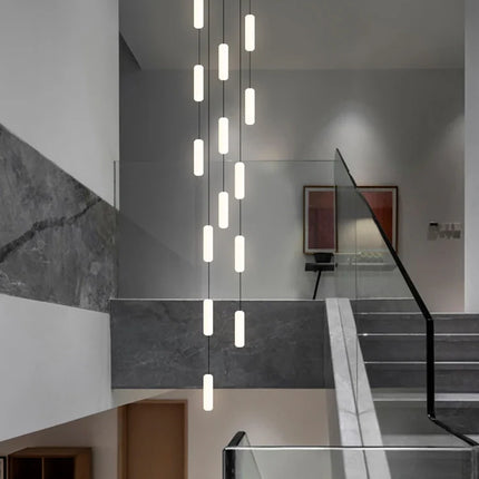 lustre à led moderne pour éclairage suspendu élégant