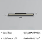 Noir D60cm / Blanc froid (pas de RC)