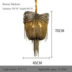 40CM / Couleur Bronze