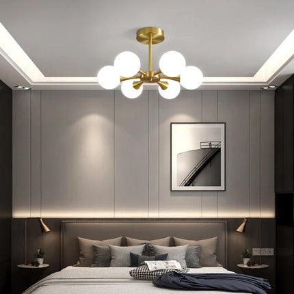 Lustre en verre pour éclairage décoratif intérieur — LZ4X9M