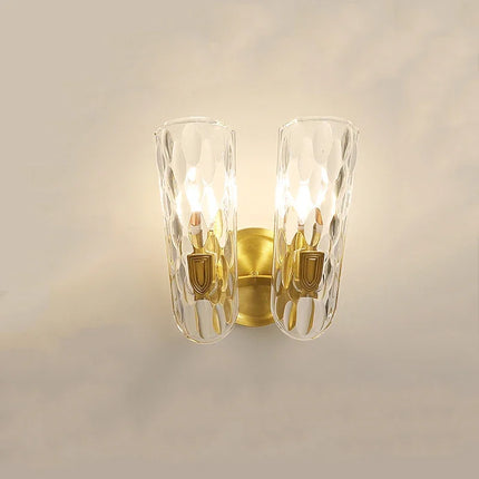 Applique murale design bouclier en cristal pour décoration intérieure — LZ4X9T