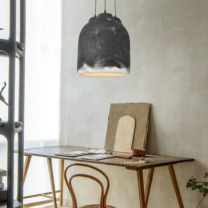 Lustre LED style wabi sabi nordique pour restaurant et bar — LZ4X9T2