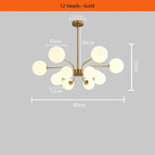 Or 12 têtes / Changeable / CHINE