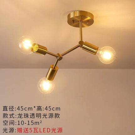 Plafonnier lumineux au design élégant pour décoration intérieure moderne — LZ4X9T2