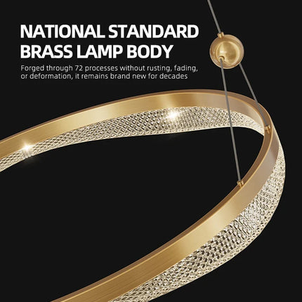 Lustre LED moderne pour décoration intérieure élégante — LZ4X9P2