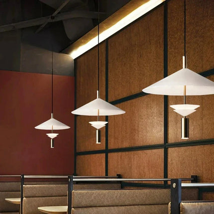 Lustre en métal avec fil réglable et lumière 3000K — LZ4X9V