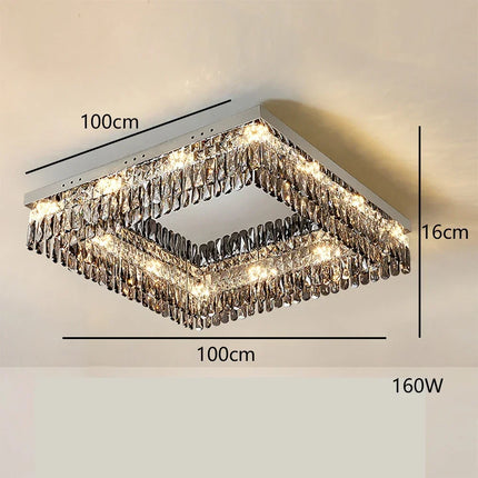 Lustre LED en cristal au design moderne pour intérieur — LZ4X9T2