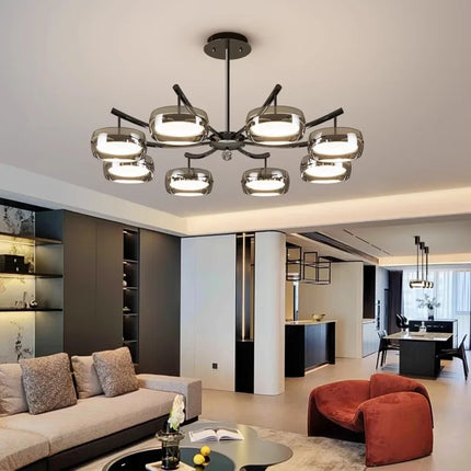 Lustre suspension décoratif pour éclairage intérieur salon — LZ4X9P2