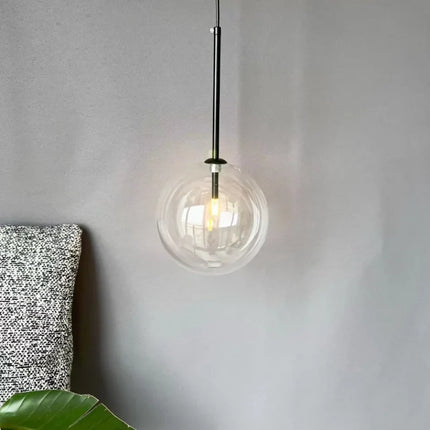 Suspension boule de verre LED pour cuisine et salle à manger — LZ4X9T