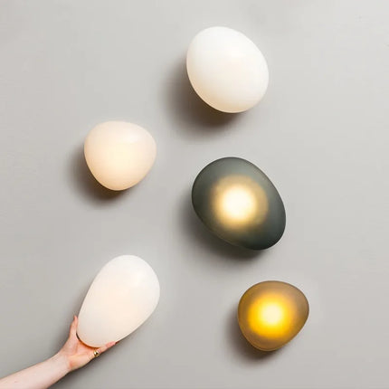 Applique murale LED design galets en verre pour intérieur et hôtel — LZ4X9T2