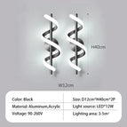 B - Noir 2 pièces / Blanc chaud (2700-3500K)