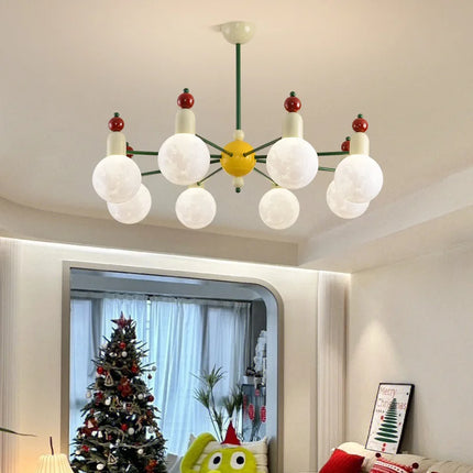 Lustre moderne en métal et verre pour intérieur — LZ4X9J